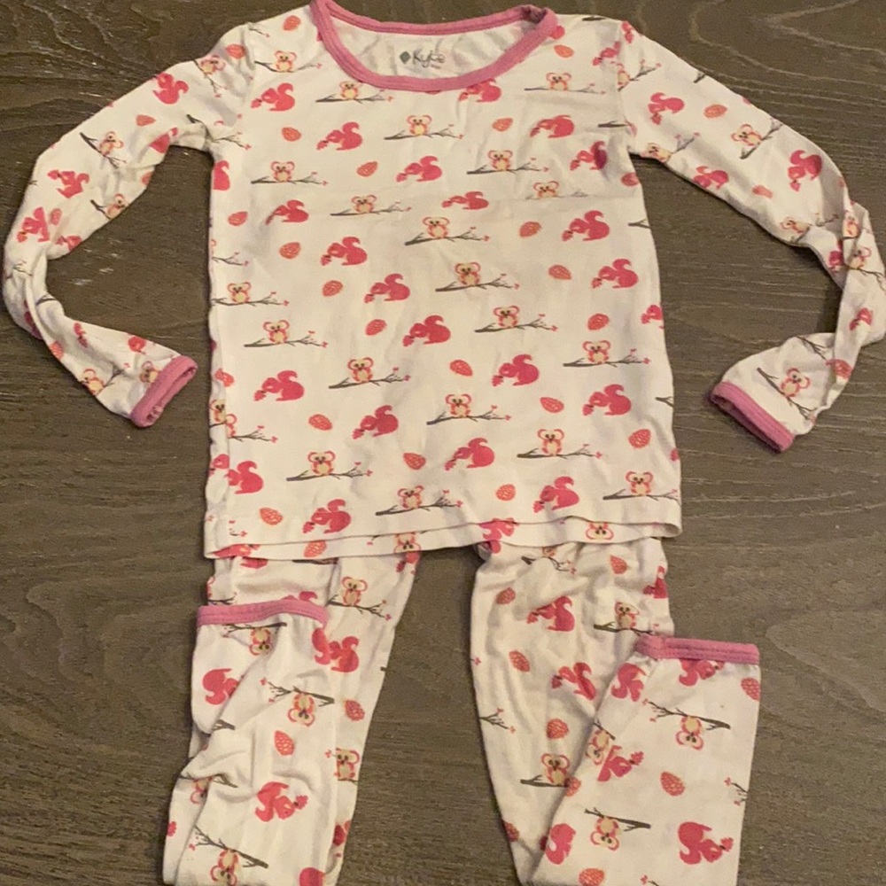 Kyte park toddler pjs  2t/3t VGUC read description
